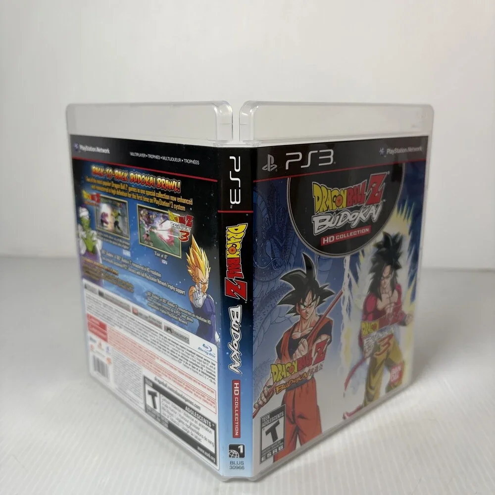 Dragon Ball Z Budokai HD Collection Sony PlayStation 3 PS3 Fighting Game